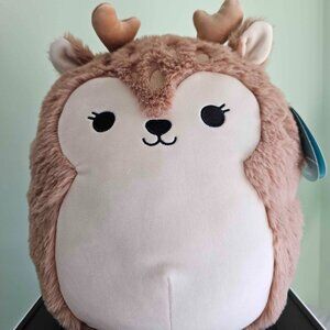 NWT 12" Dawn the brown deer Fuzzamallow Squishmallow
